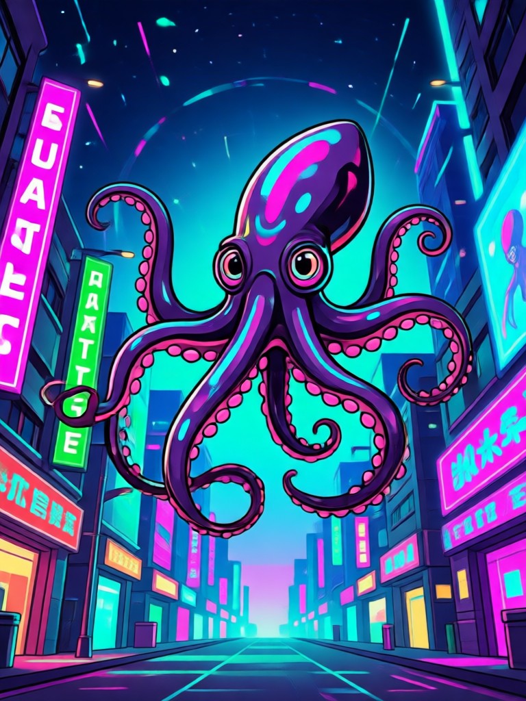 Anime style Squid Game character AI generation