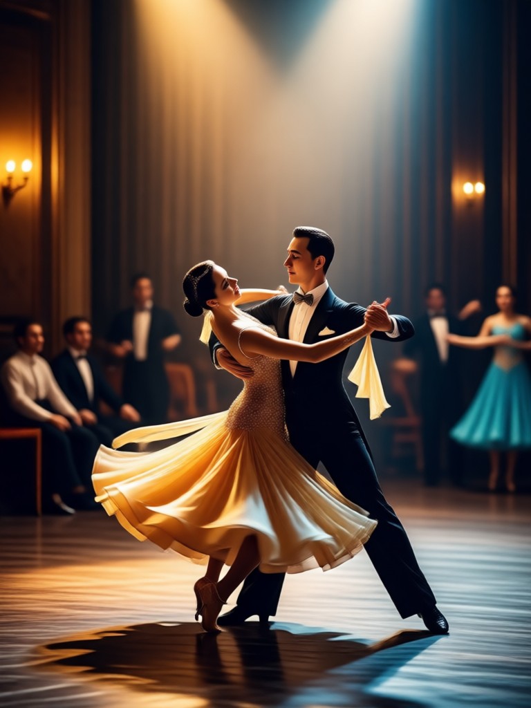 Romantic Rumba Couple Dance