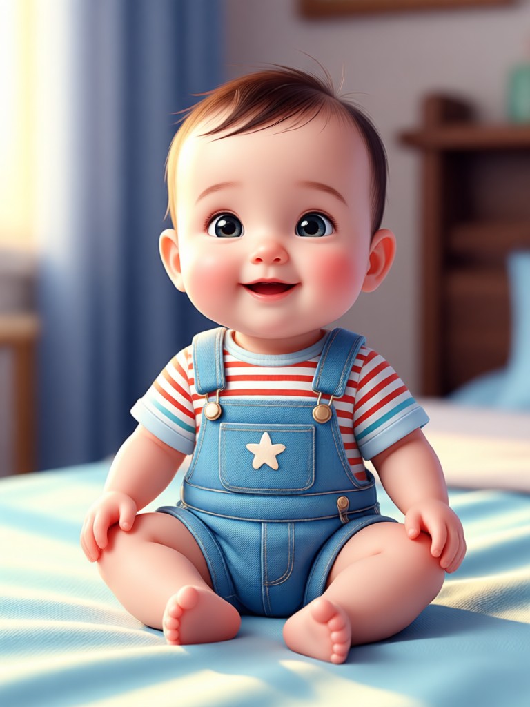 Realistic newborn AI prediction