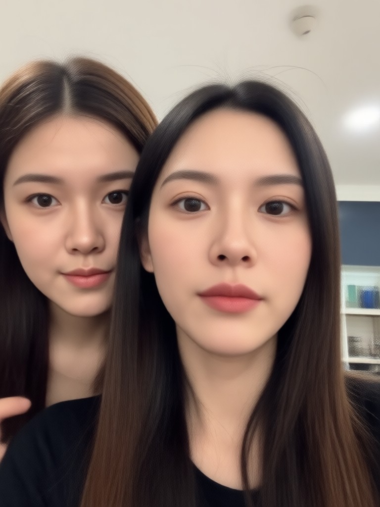 애니메이션 캐릭터와의 실시간 얼굴 바꾸기