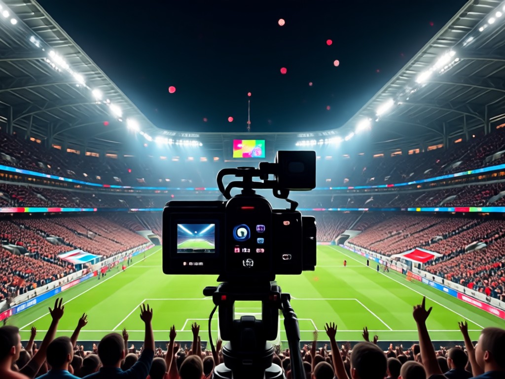 Professional AI stadium photography detail comparison