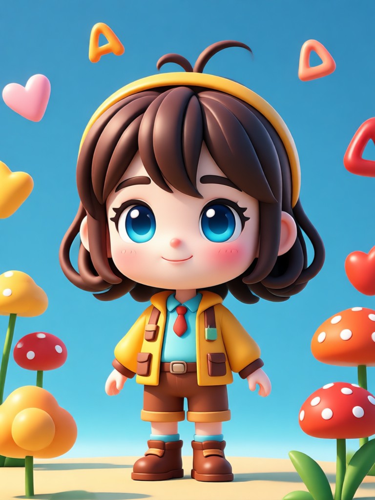 Passende 3D-Chibi-Avatare für Paare