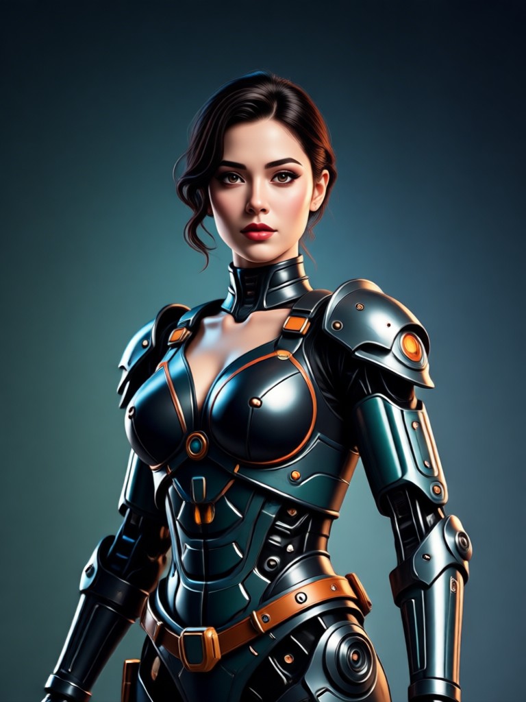 Fantasy epic cinematic character AI generation