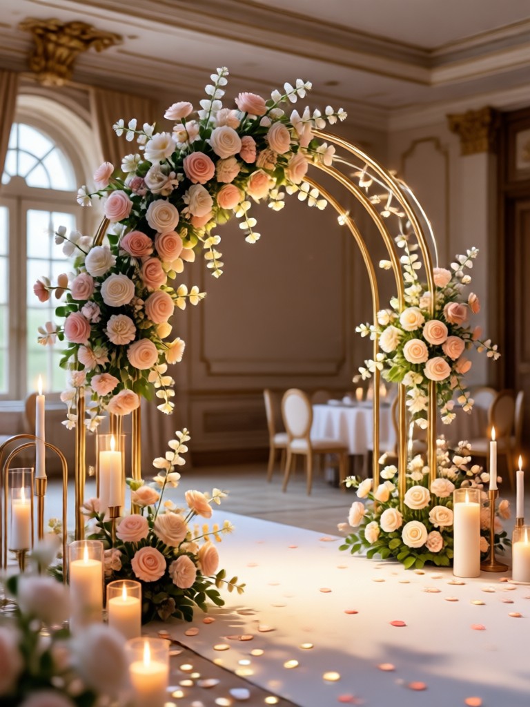 Tropical destination wedding with vibrant floral arrangements