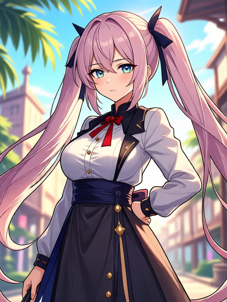 Versão chibi fofa anime de uma foto de pet com olhos grandes