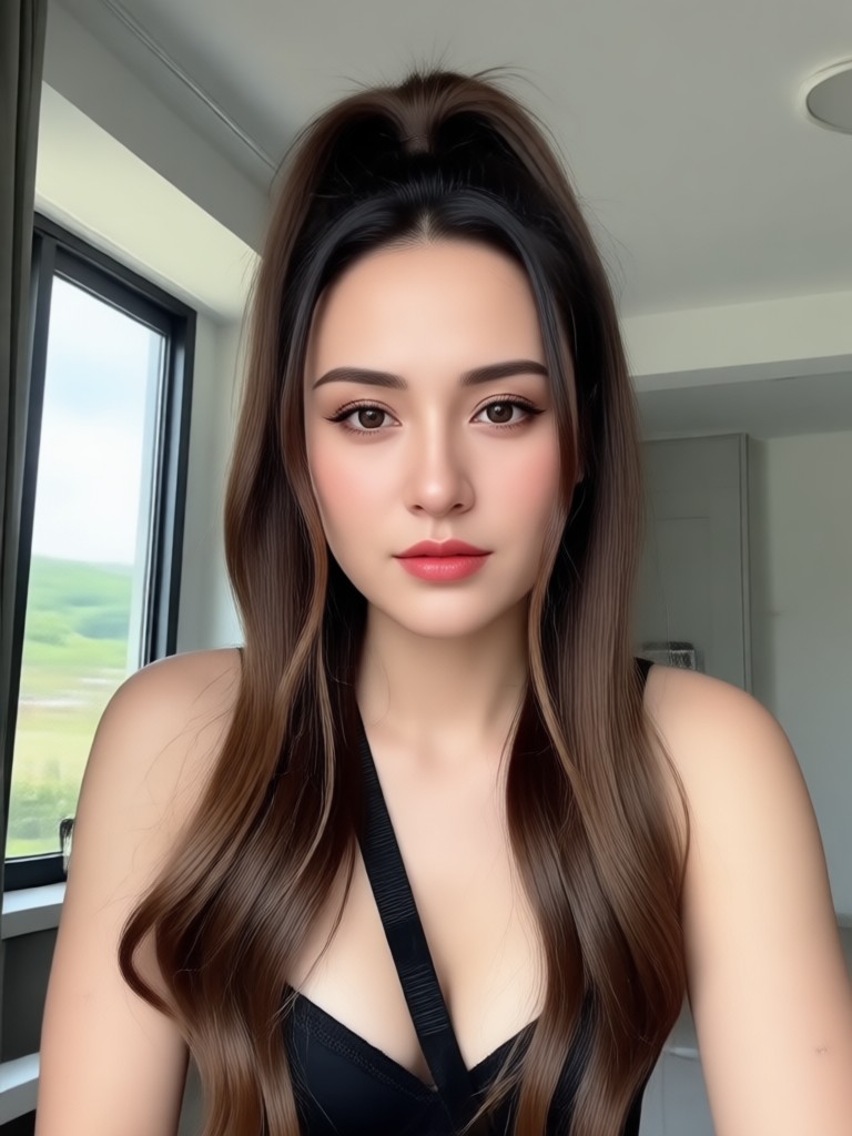 생성된 동영상에 적용된 예술적 필터