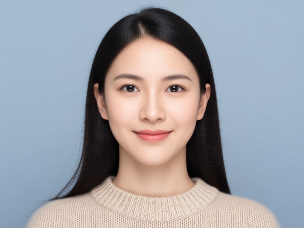 AI photo lighting correction for ID photos