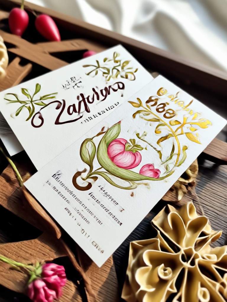 Modern minimalist geometric marriage invitation design
