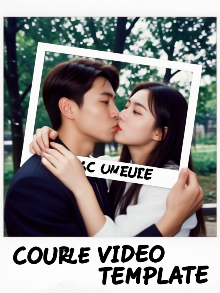Anniversary Polaroid reel template