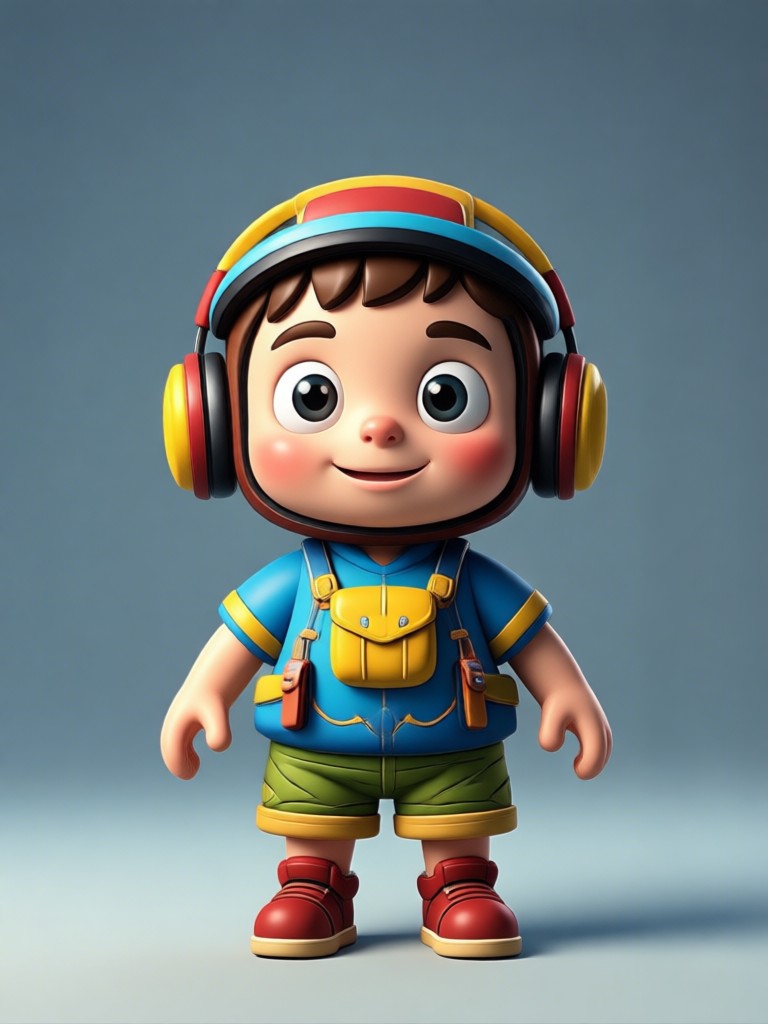 Holiday themed 3D buddy design