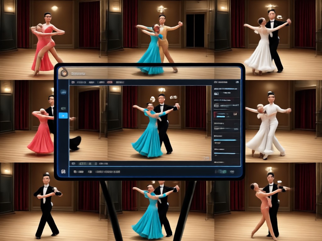 Customizable couple dance video styles