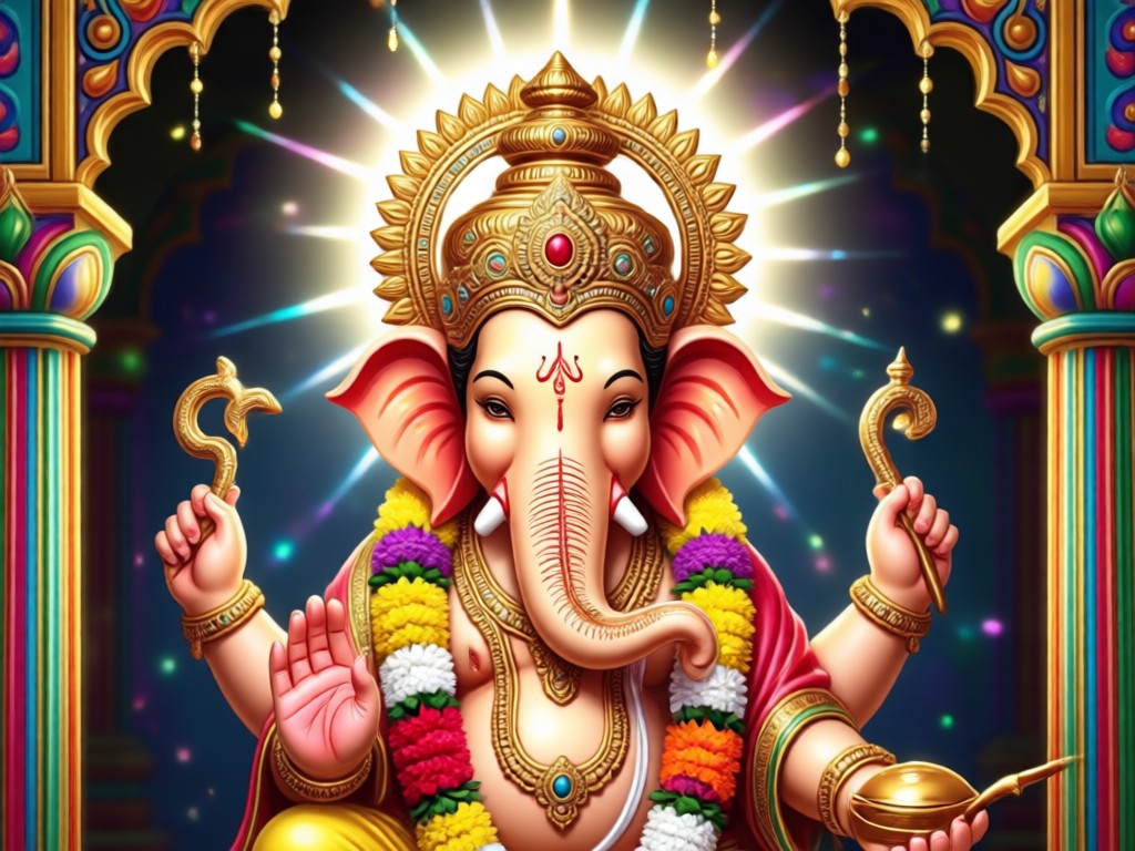 AI Ganesha overlay feature
