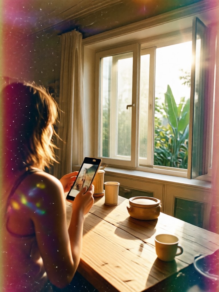 Free cinematic photo filter example