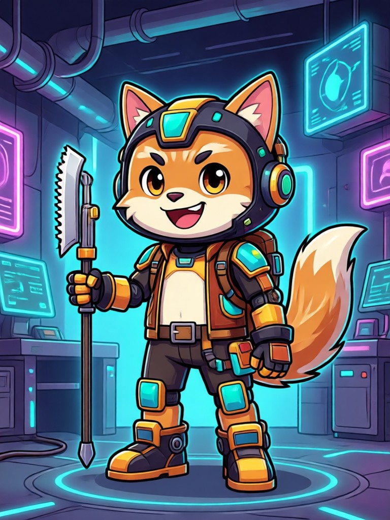 Avatar mascote corporativo profissional