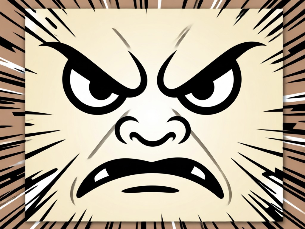 one tap angry face filter transformation