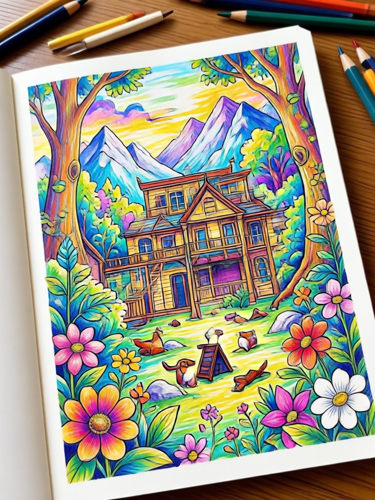 Fantasy Creatures Coloring Pages