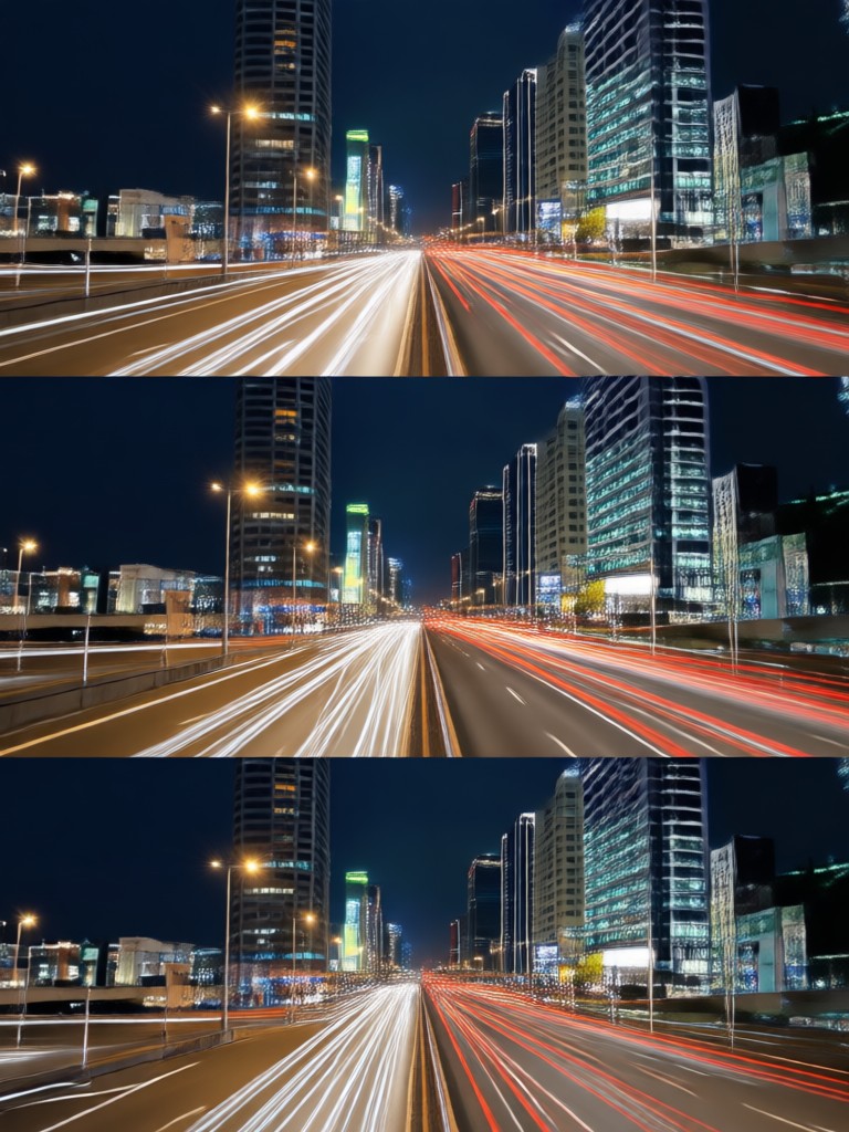 Video ciuman kota modern dengan filter AI