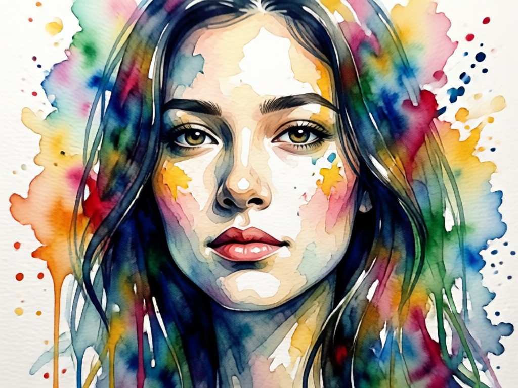 Custom watercolor color palette options