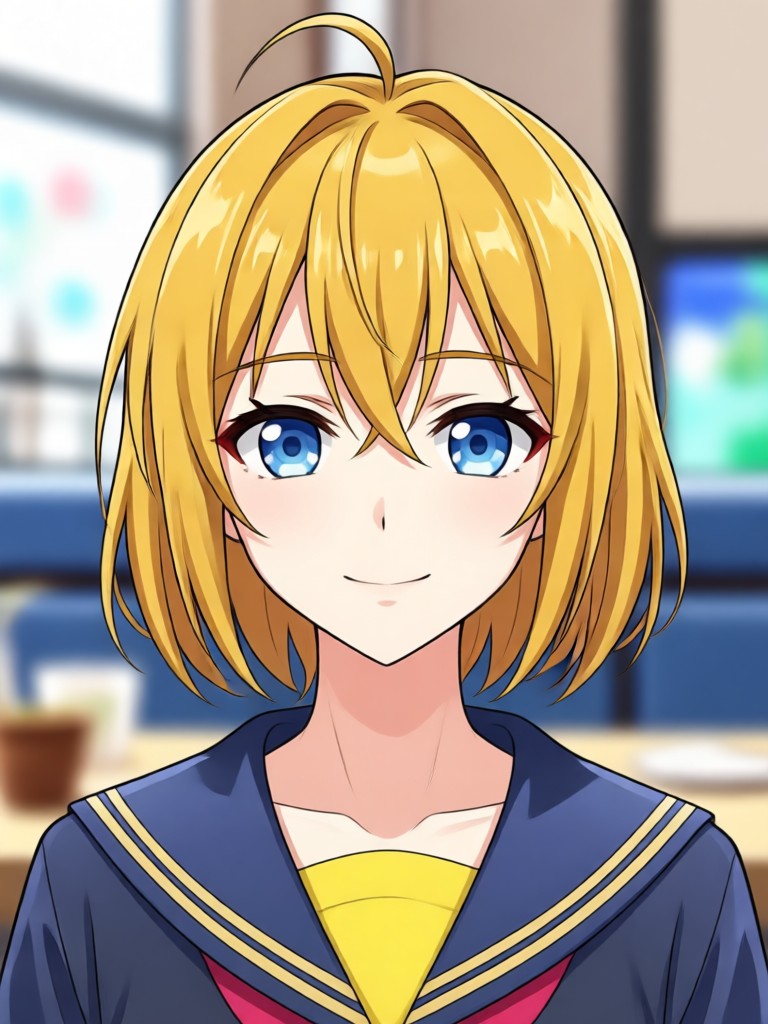 Contoh avatar gaya Anime Chibi