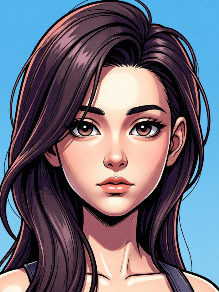 Custom 3D comic avatar for gaming