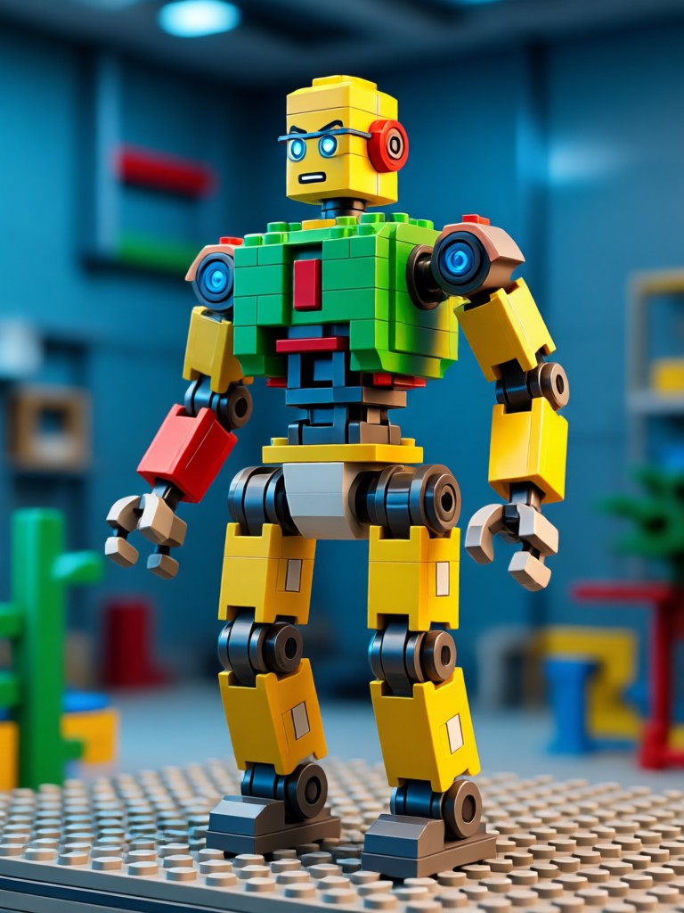 Custom LEGO spaceship design