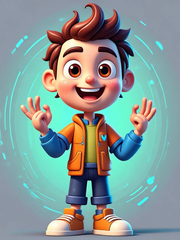3d cartoon character generator result cute fantasy creature