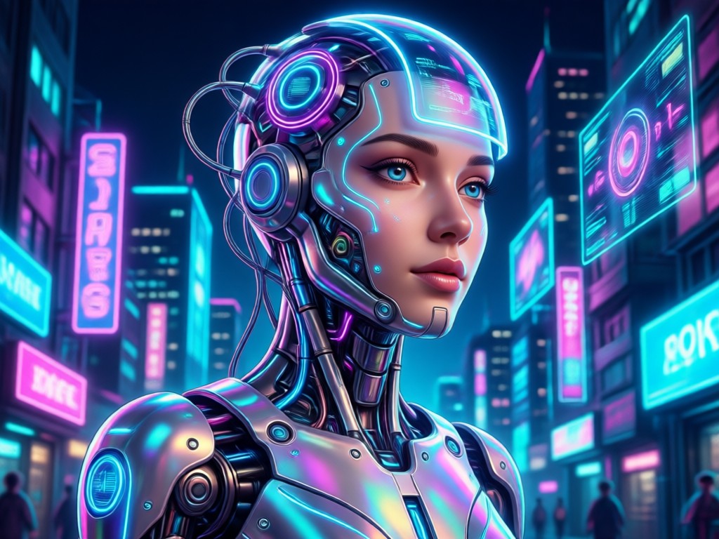 AI enhancement of eyes and facial structure
