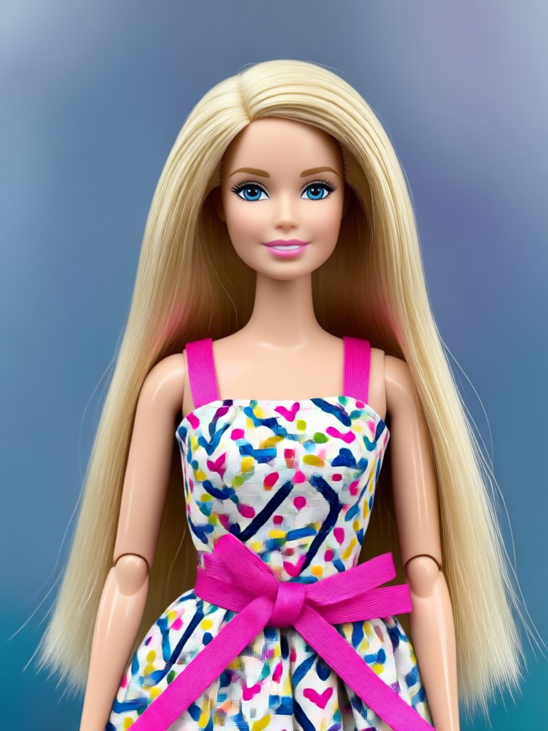 Pratinjau aplikasi AI Barbie Doll di ponsel