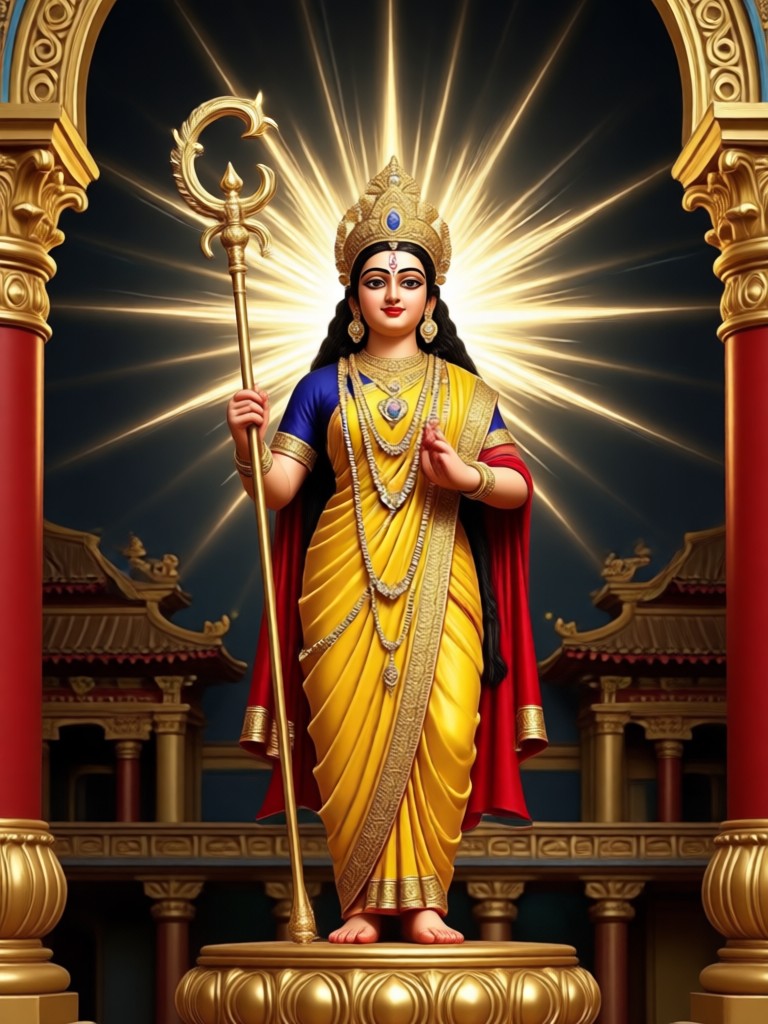 Arte devocional moderno de Radha Rani