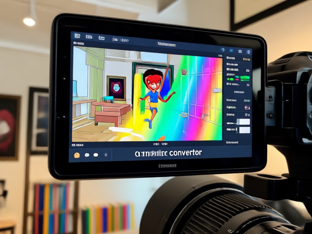AI preserving motion in animation conversion
