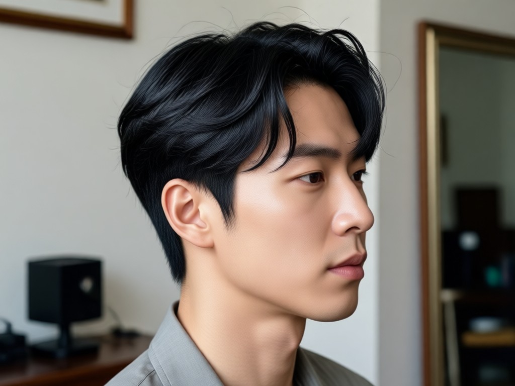 AI face shape analysis for Korean hairstyles