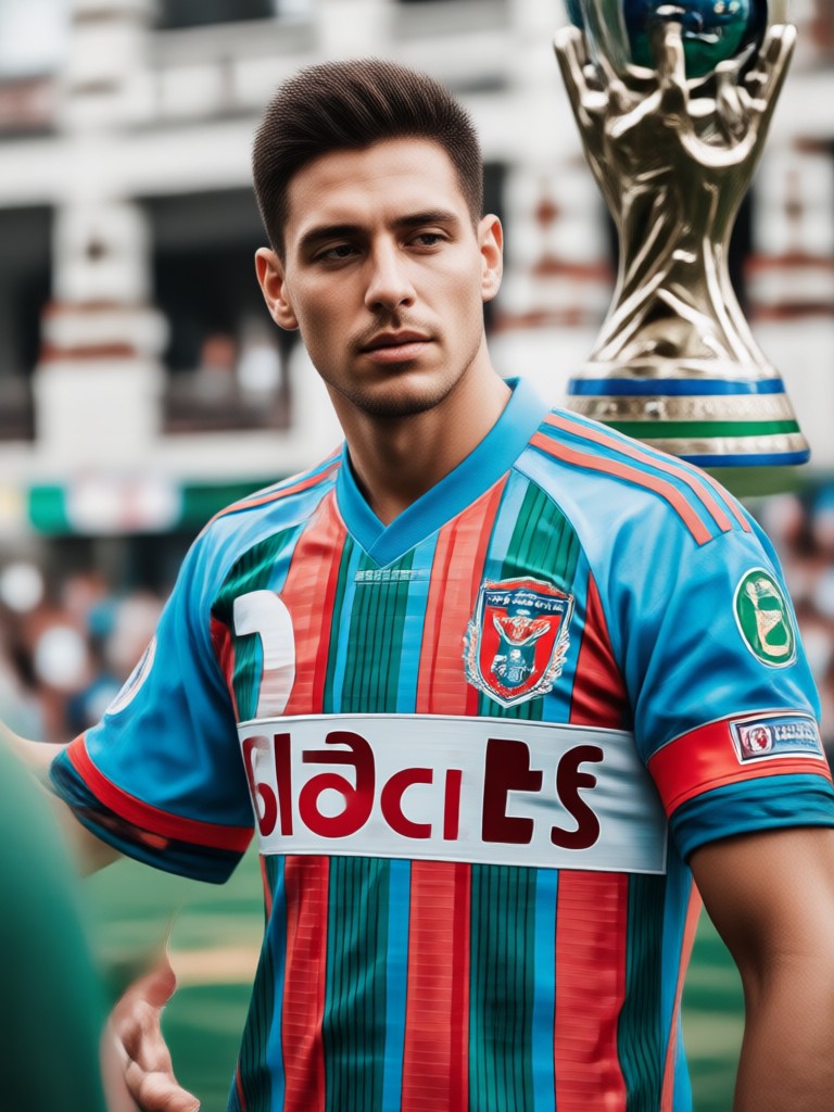 Argentina World Cup jersey fan photo