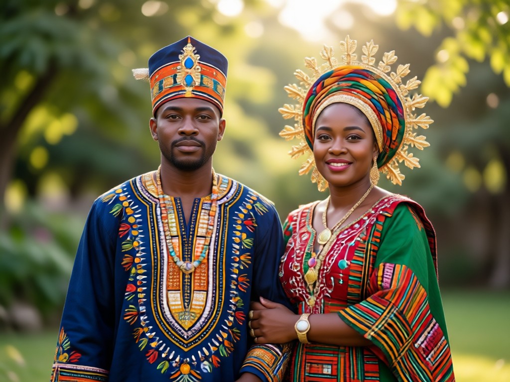 Geração de joias tradicionais africanas