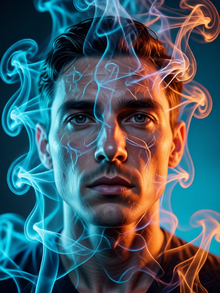 Download beyo for Smoke Double Exposure Portrait Generator