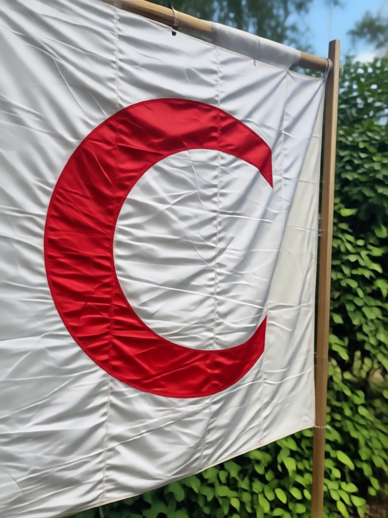 Family crest flag maker design