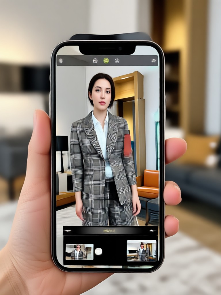 AI virtual try on casual summer dress