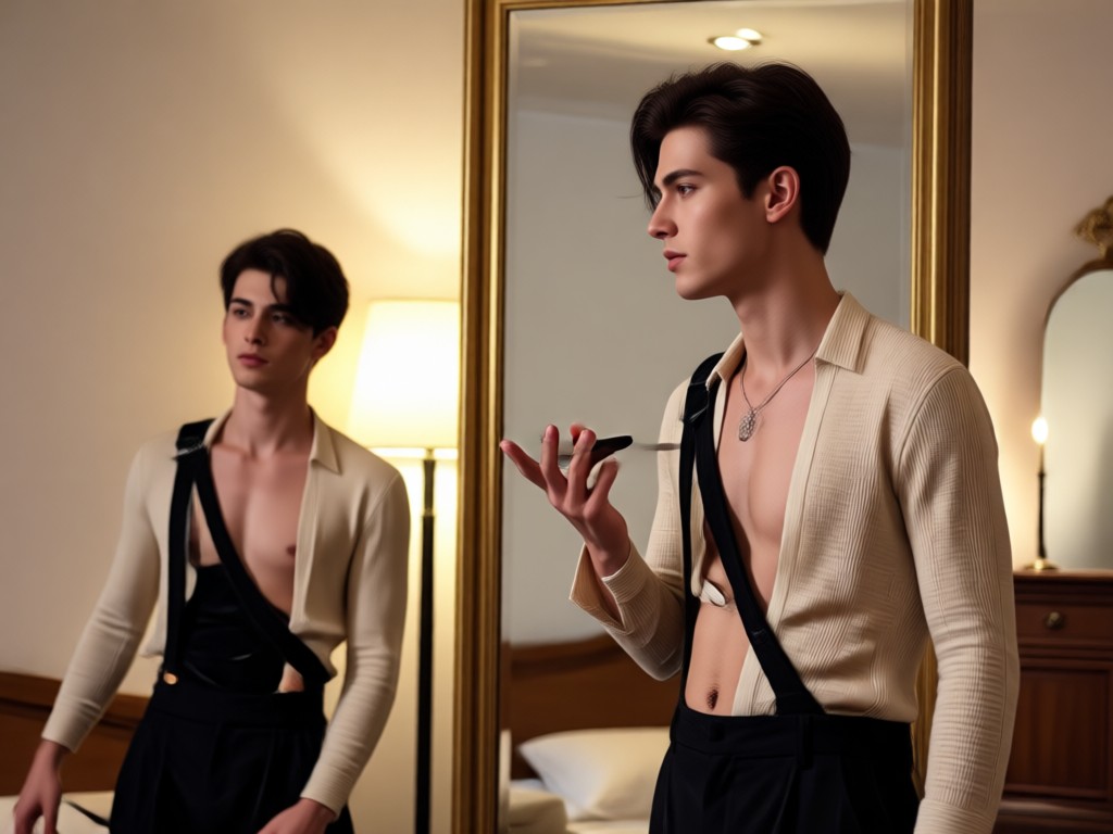 Ejemplos de diseño y estilización de personajes masculinos con IA