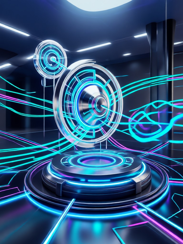 Veo3 AI product showcase animation