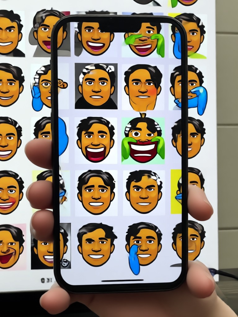 Popular reaction meme with custom face