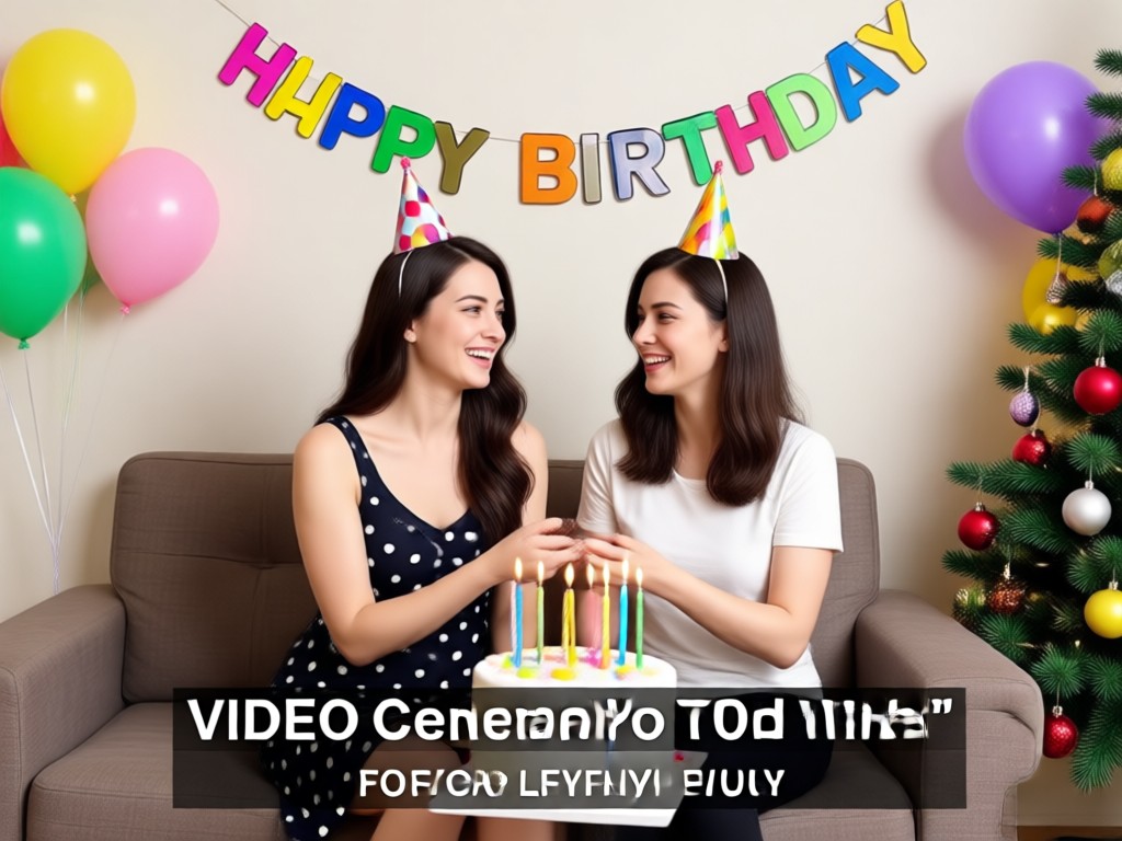 Personalized wife birthday video message