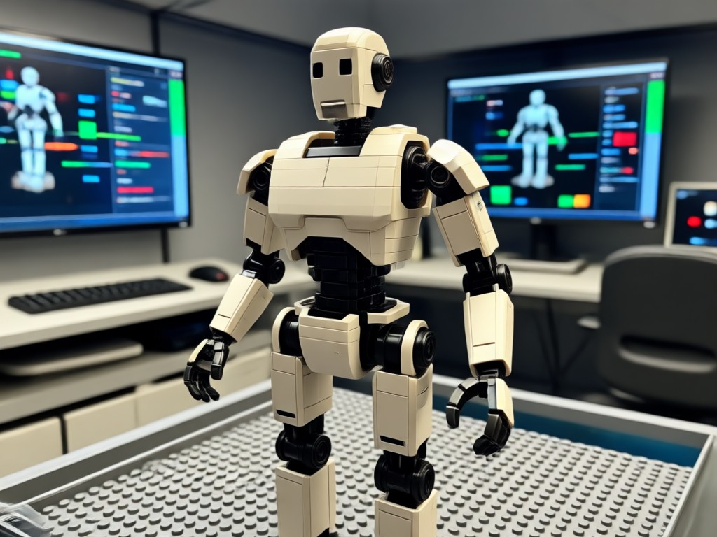 Animated LEGO minifigure video example