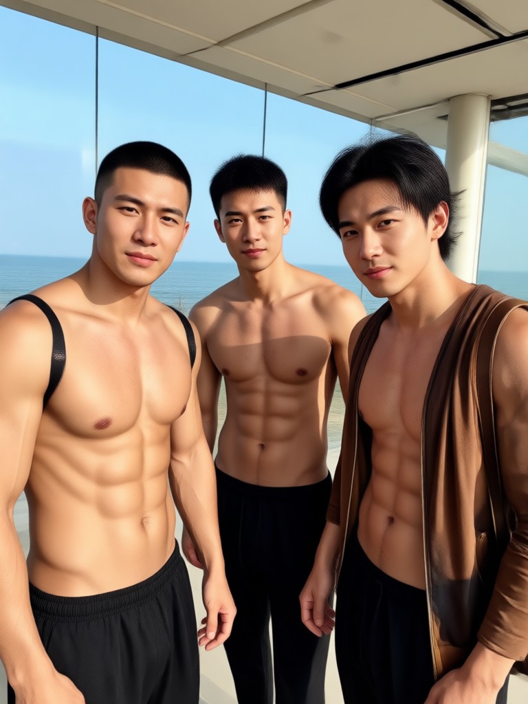 Fantasy warrior AI hot guy