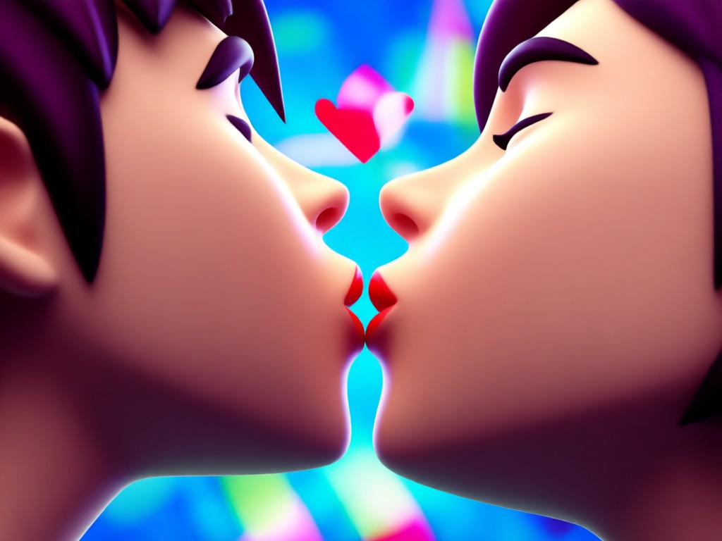 한 장의 사진을 3D 키스 애니메이션으로