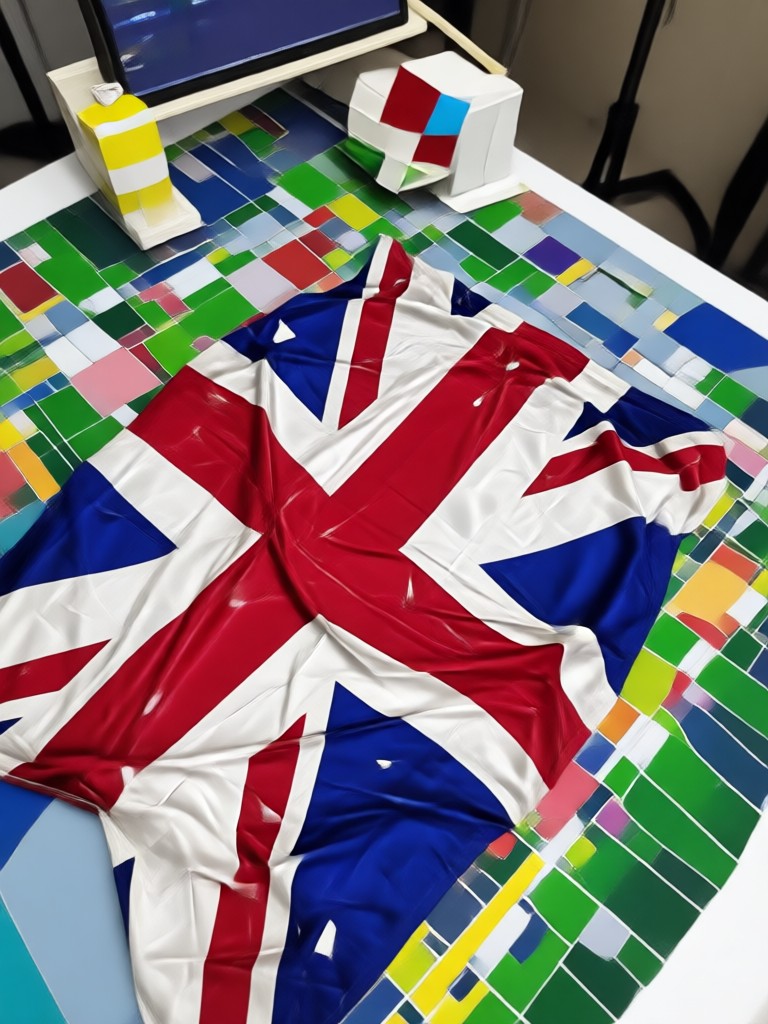 Fantasy kingdom flag design