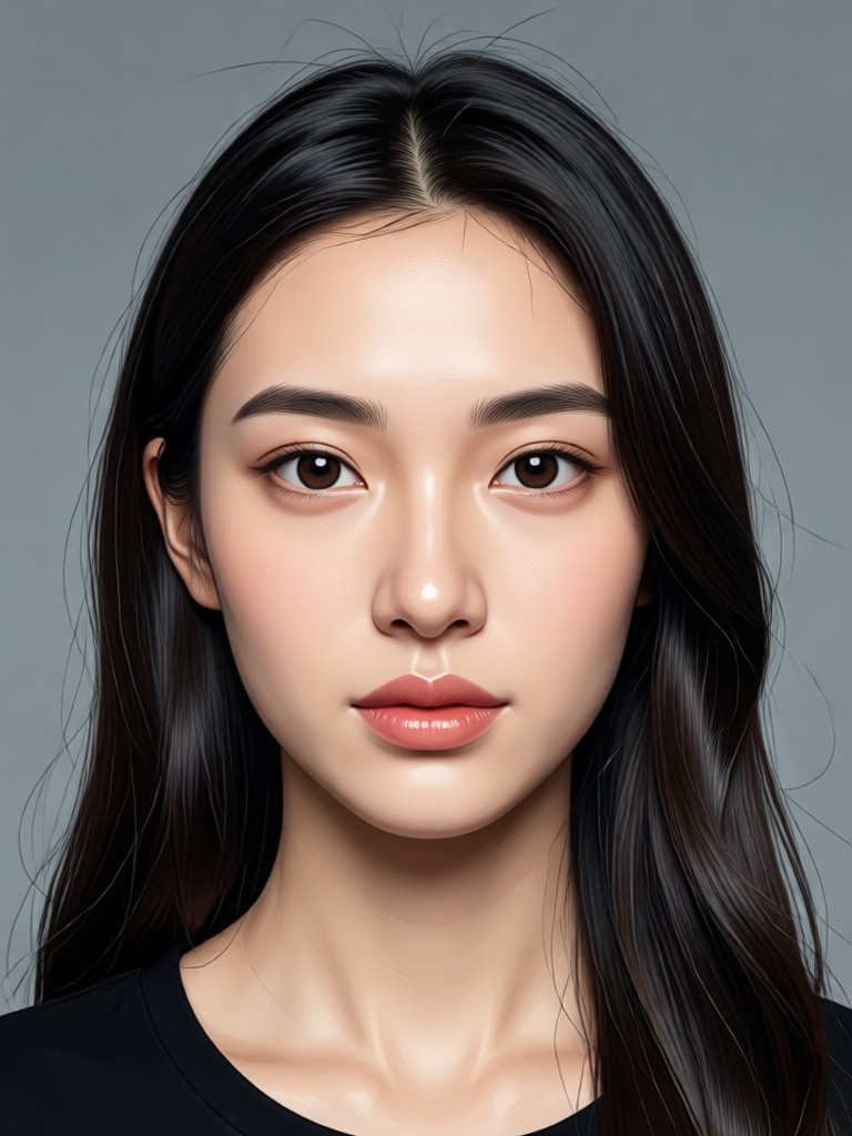 Creative industry professional headshot made with AI