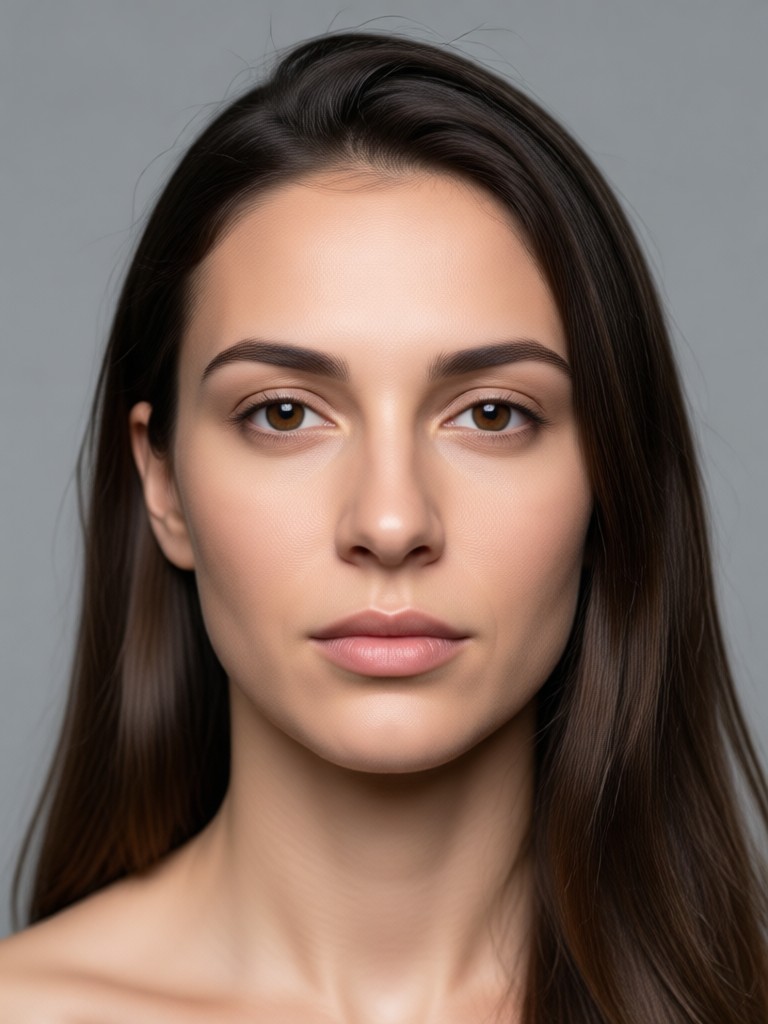 Fantasy elf character AI mugshot