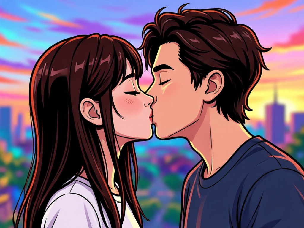 Berbagai gaya video romantis untuk avatar pasangan
