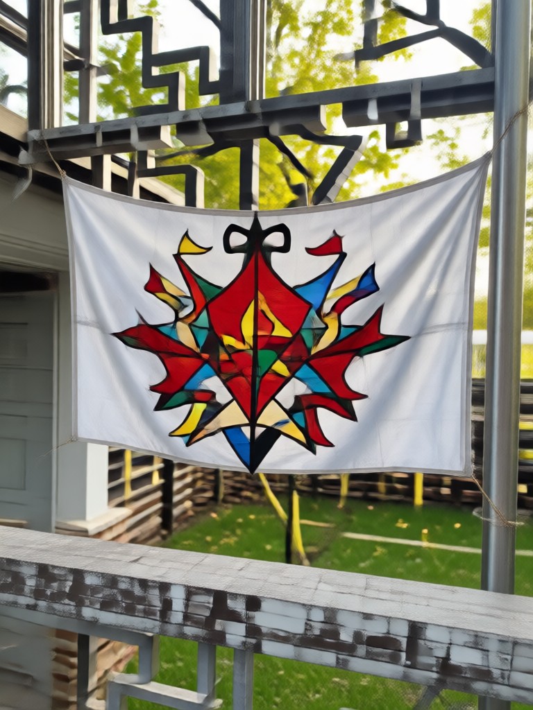 Flagge einer Bildungseinrichtung