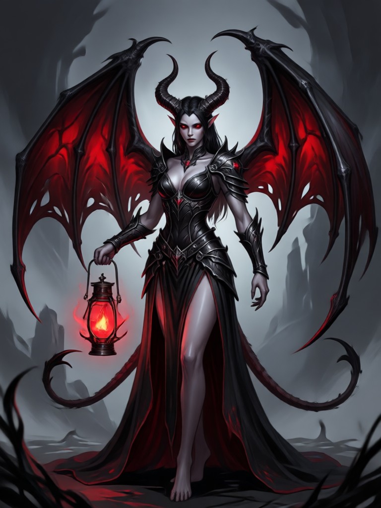 arte de succubus dark fantasy