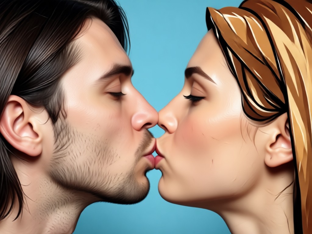 Share AI kiss animation video